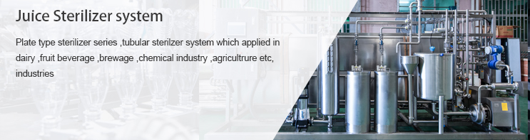 Sistema de esterilização de suco