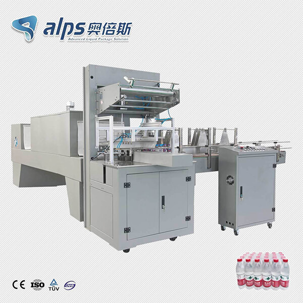Automatic Beverage Bottle Film Shrink Packing Machine 