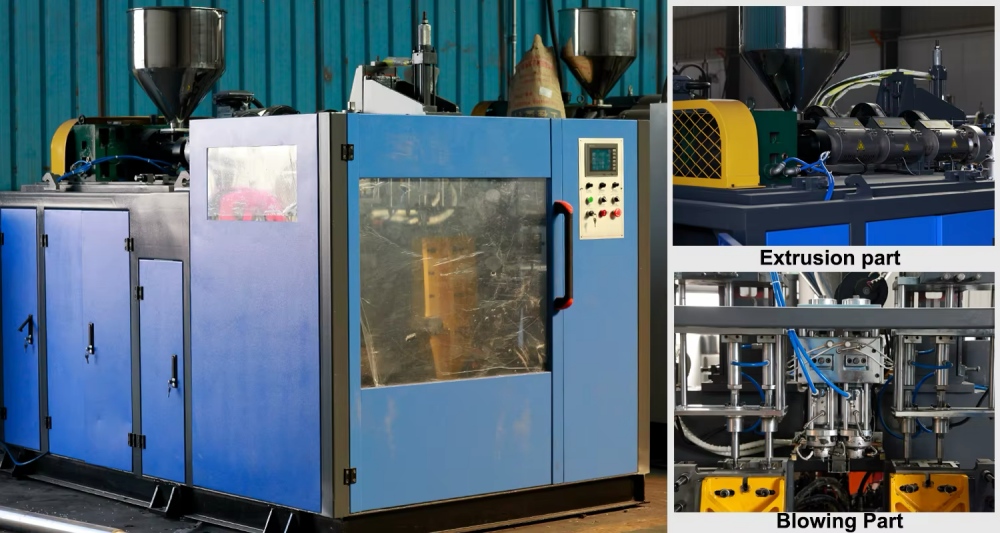 เครื่องเป่าขึ้นรูปพลาสติก PET แบบกึ่งอัตโนมัติ.jpg เครื่องเป่าขึ้นรูปพลาสติก PET แบบกึ่งอัตโนมัติ.jpg