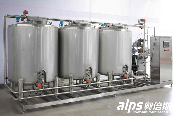 Three-tank CIP (Clean-In-Place) system for juice filling line.jpg