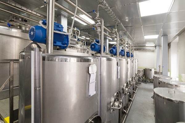 CIP Tank Array with Circulation Pumps CIP Tank Array with Circulation Pumps