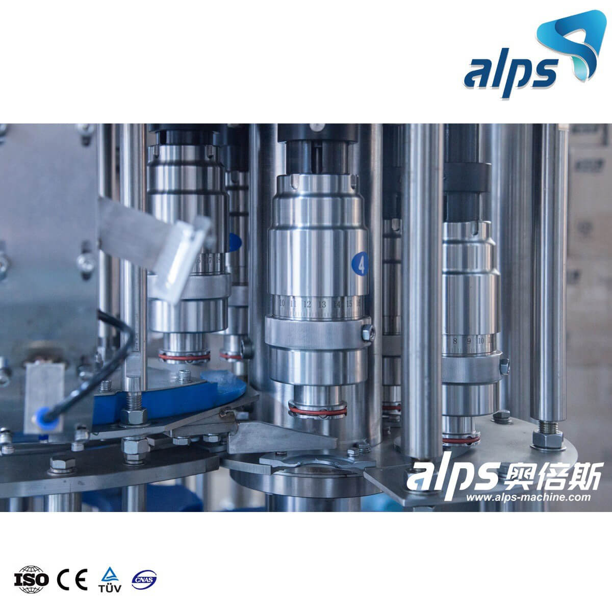 เครื่องบรรจุน้ำแร่แบบอัตโนมัติ 2000 ขวดต่อชั่วโมง (รุ่น: CGF8-8-3)