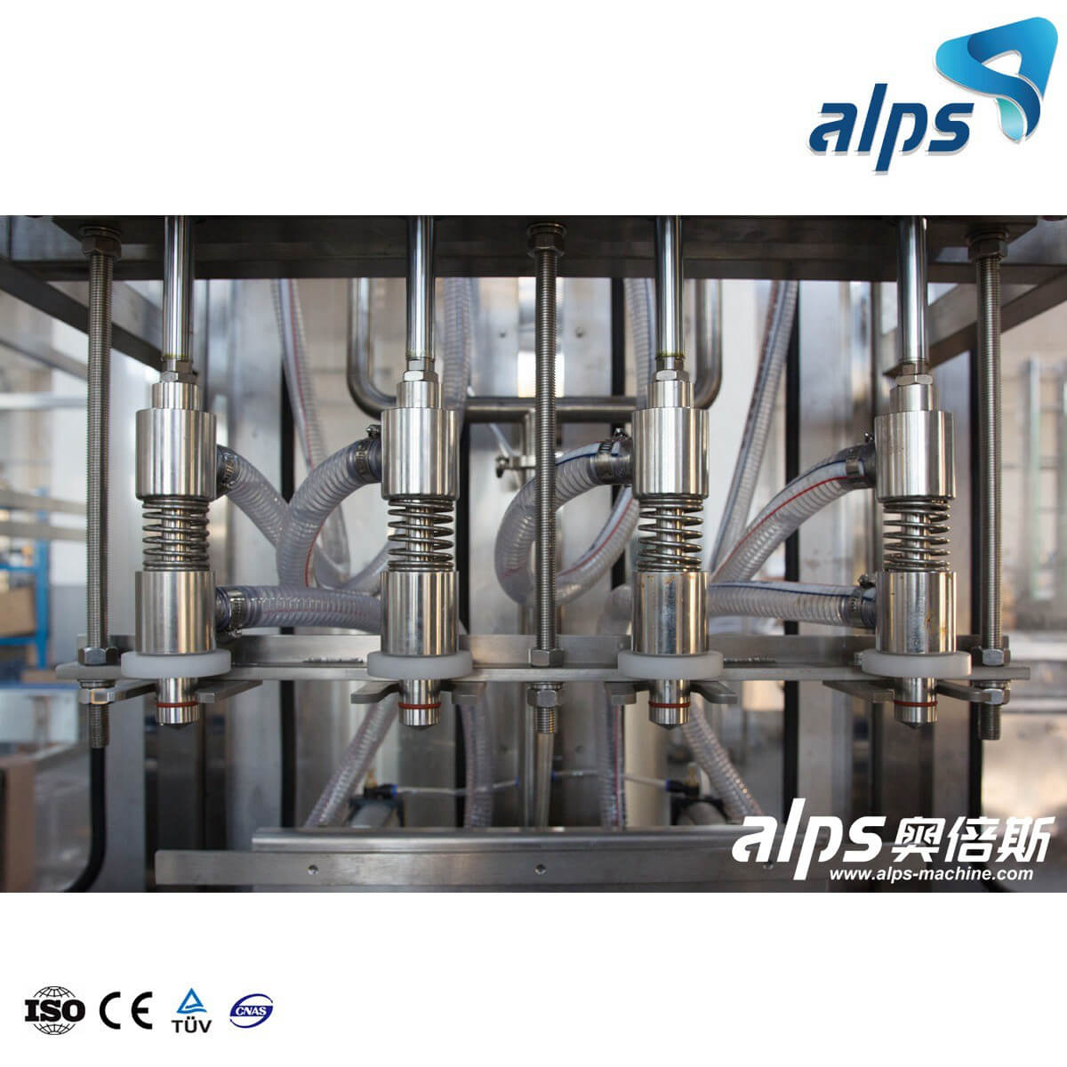 เครื่องบรรจุน้ำดื่มอัตโนมัติแบบเส้นตรง ขนาด 5 ลิตร / 10 ลิตร 3 in 1